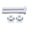 Gadgetime USA Toilet Seat Screws Hinge Bolt & Nut Kit