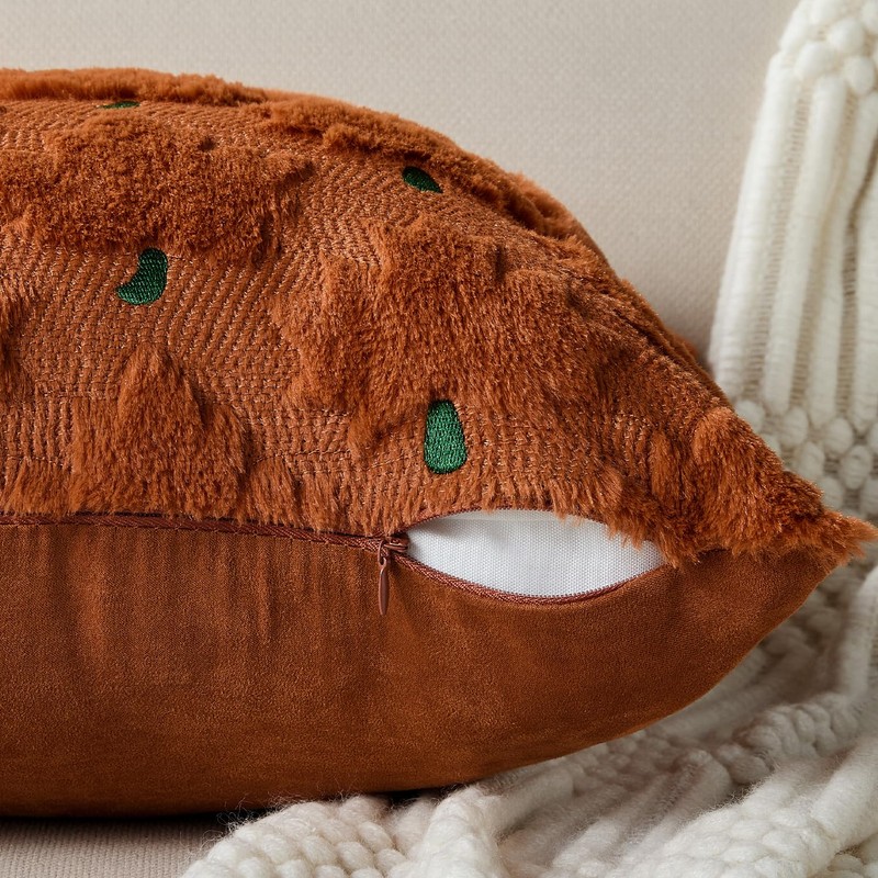 Fall Pillow Covers 18x18 Set of 2 Fall Decorations Autumn