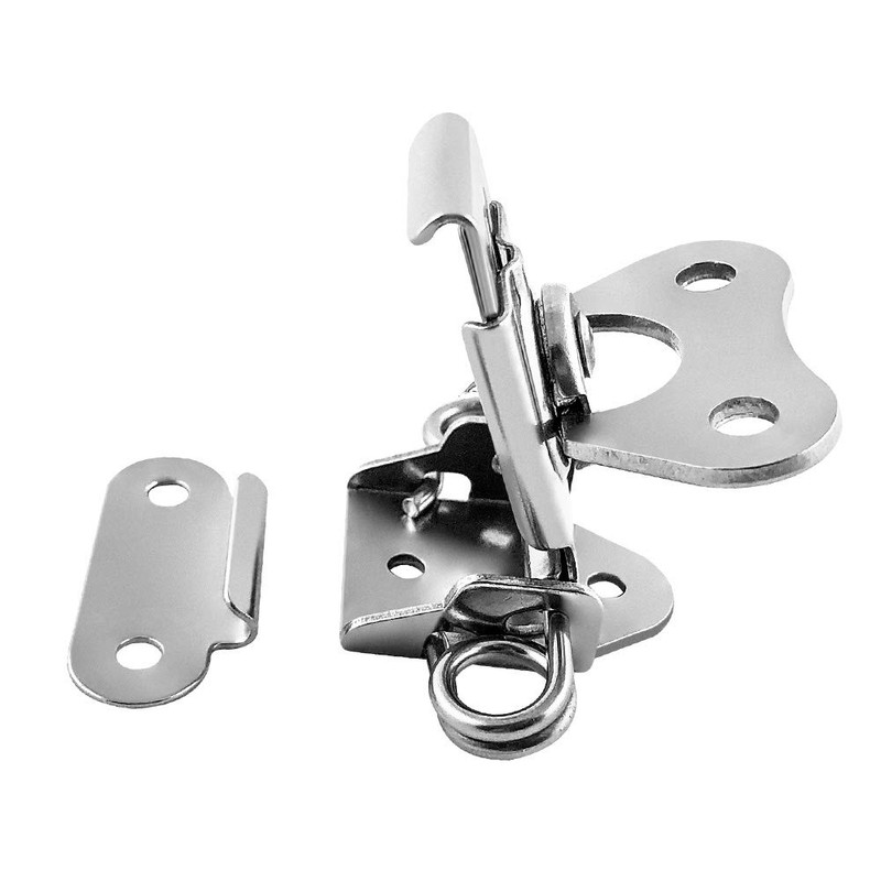 QWORK Heavy Duty Stainless Steel Latch for Flight Cases and