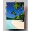 REINDERS Poster Dream Beach Paper 61 x 91.5 cm Blue