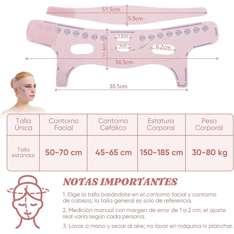 Faja Papada Facial Lifting 2 en 1 (Faja de Rostro