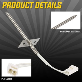 W10181986 Oven Temperature Sensor Probe by Seentech Compatible with Whirlpool Kenmore - Repalces: AP6016450, 8273902, W10131826, W10181986, WPW10181986VP