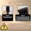Barra Tinte Temporal Cabello Cubre Canas con Peine 2 en