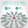 VOYOR-HEALTH Shower Head with Handheld High Pressure Shower Head 8