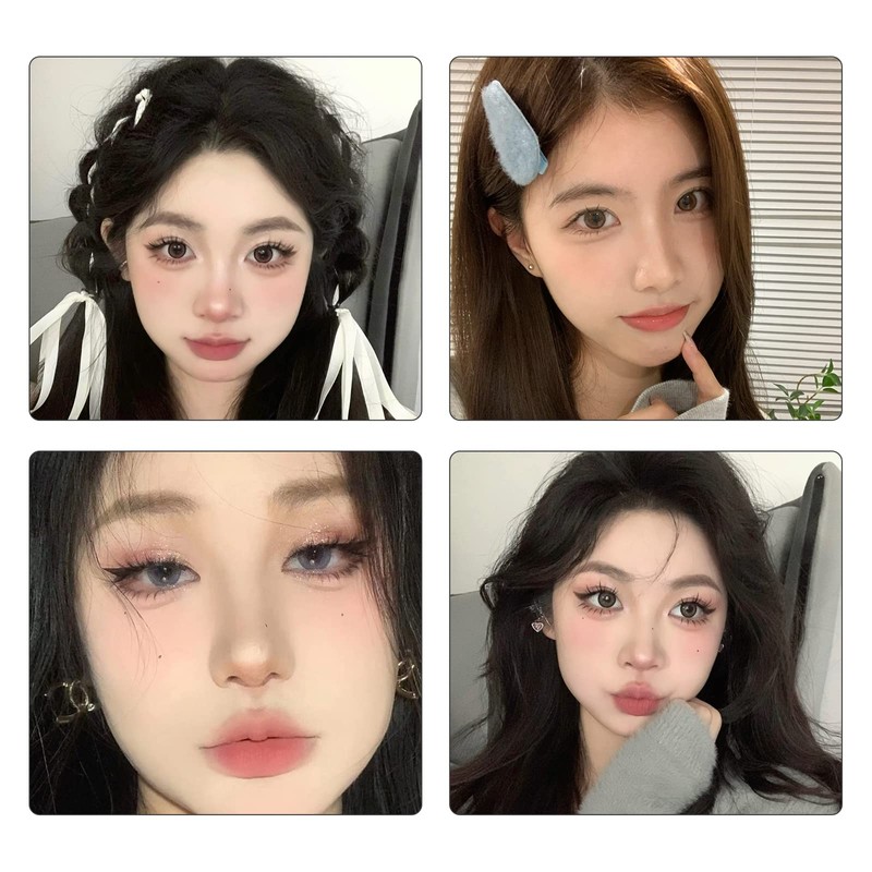 nalaina Partial False Eyelashes, Natural Lower Eyelashes, Ultra Thin, V-Shaped