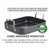 Cooks Standard Turkey Roasting Pan with Rack, Hard Anodized Nonstick
