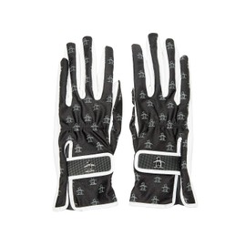 Munsing Wear MG5SGV00L Golf Gloves, For Both Hands, Stretch, Long Length, Sunburn Protection, Elegant, Golf, BK00 (Black), M