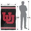 University of Utah Redhawks Blanket, 36" x 58", Primary Logo