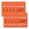 For the Skin Superfood Real Veggie Farm Double Shot Mask 23ml (10 sheets) Carrot / 포더스킨 슈퍼푸드 리얼 베지팜 더블 샷 마스크 23ml (10매) 당근
