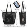 Mesh Beach Handbag Large Capacity Quick Dry Multifunctional Breathable Shopping