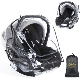 Orzbow Universal Rain Cover for Baby Car Seat (Transparent)