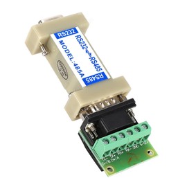 Tangxi Adaptador Convertidor Serie RS232 a RS485 Convertidor Adaptador de Datos de Comunicación Semidúplex con 36 Decodificadores Compatibles con los Estándares EIA/Tia RS-232 y