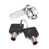 Thread Tubular Cam Lock 16mm Zinc Alloy Security Drawer Cam