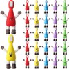 Thyle 25 Pcs Mini Dental Prizes Tooth Figures Party,Funny Expression