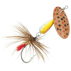 Panther Martin PMBRKSH_6_D Single Hook Dressed Teardrop Spinners Fishing Lure - Brook Trout - 6 (1/4 oz.)