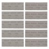 ECSiNG 10PCS Mesh Sanding Sheets 70 x 198mm Hook and