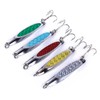 BESPORTBLE 5pcs Sequins Fishing Lures Beveling Hook Baits for Anglers