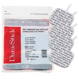 Dura Stick Plus Electrodo Dura-stick Plus Cuadrado 5x5cm Tela Tens Ems