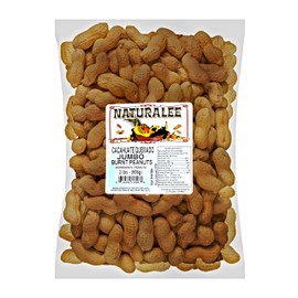Naturalee Quemados 2 Peanuts lbs - Burnt In Shell Peanuts - Natural Heart Healthy Snack