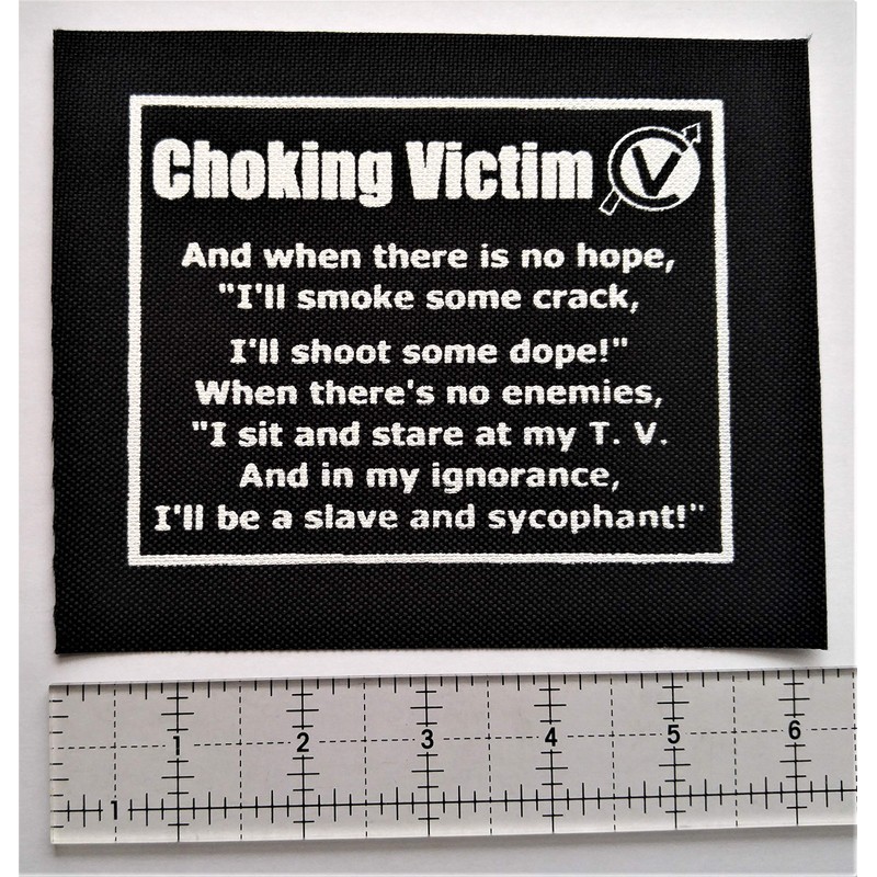 Choking Victim Patch
