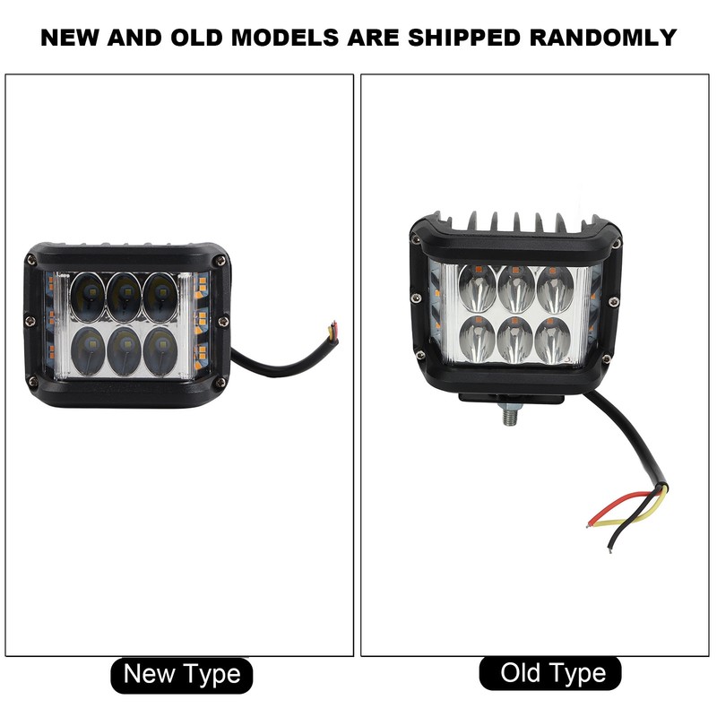 LED Work Light 36W IP67 Waterproof Double Side Spotlight Flood