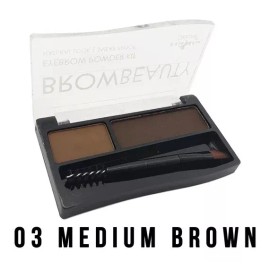 Italia Deluxe Sombra Para Cejas Browbeauty 4 Pzas Coleccion Italia Deluxe