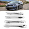 Car Door Handle Covers Trims Electroplating Decoration Fit for Sienna