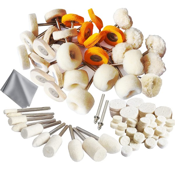 78 Pcs Polishing Buffing Wheel Set for Dremel Polishing Kit