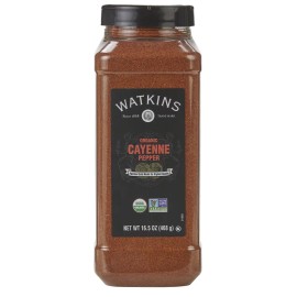 Watkins Organic Cayenne Pepper, 16.5 oz.