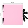 8x8 inch Scrapbook Photo Album DIY Picture Book 40 Pages,