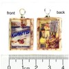 Kidnapped R. L. Stevenson Clay Mini Book Cufflinks Pair Set