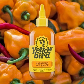 Yellowbird Foods Hot Sauce by Yellowbird - with Habanero Peppers, Garlic, Carrots, and Tangeri...