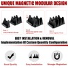 Monliful 48PCS Magnetic Modular Wrench Organizer Wrench Holder - Wrenchs