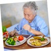 Gatuida 1Set Angled Utensils for Easy Self Feeding Ergonomic Tableware