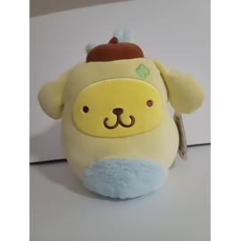 Kellytoy Squishmallow Kellytoy Plush Sanrio Pompompurin 8" Easter 2024 NWT NEW