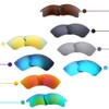 HiCycle2 Polarized Replacement Lenses for Oakley Fast Jacket XL Sunglass
