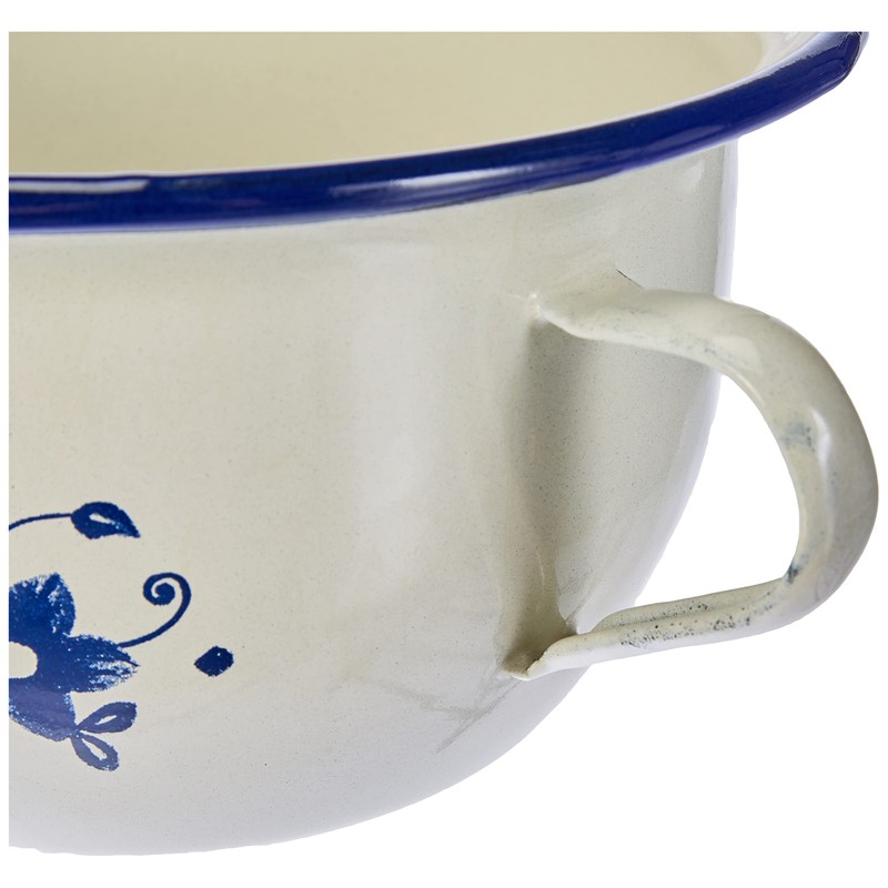 IBILI - 919322 - Sena Chamber Pot,White/Blue, 22 Cm