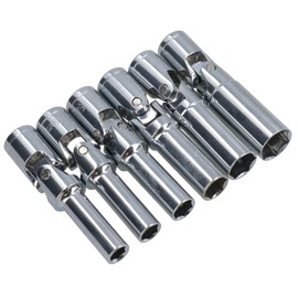 AB Tools Toolzone Extra Long Glow Plug - Spark Plug Socket Set 6pc