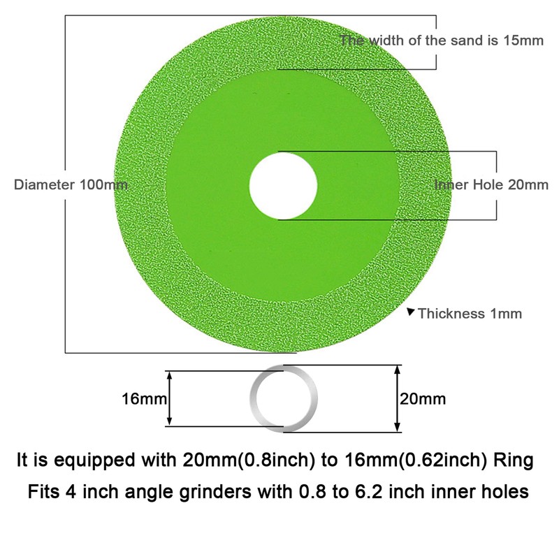 Rock Slab Cutting Disc, Diamond Rock Slab Grinding Disc, Diamond