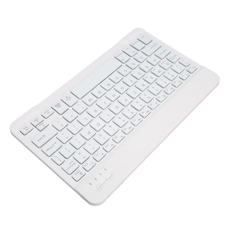 Bluetooth Keyboard 78 Keys RGB Backlit Ultra Slim Silent Portable