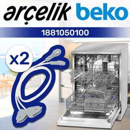 2 Pieces Threads of the Spring for the Dishwasher Door Length 440 mm with the Original Code 1881050100 for Arcelik for Beko - Warranty 10 Years – MONTERAL