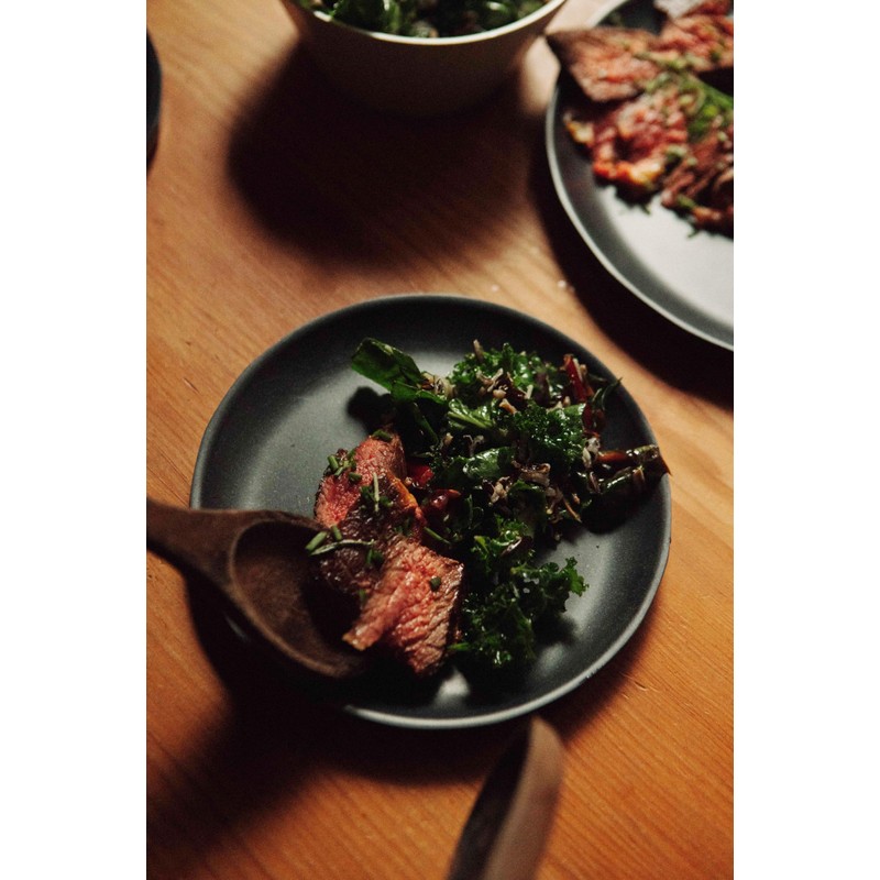 KINTO 20713 ALFRESCO Plate, 7.5 inches (190 mm), Black, Dishwasher