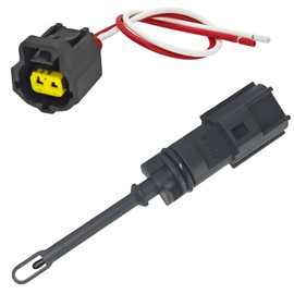 5149279AC 5149279AB Intake Air Temperature Sensor with Connector Pigtail Harness - Compatible with Dodge Charger/Challenger 2011-2020, Jeep Cherokee 2014-2020, RAM 1500/2500/3500 2013-2020