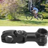 LUNJE 31.8x110mm Mountain Bicycle Angle Adjustable Handlebar Stem Riser Aluminium