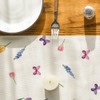 Artoid Mode Lavender Tulip Spring Table Runner, Seasonal Spring Kitchen