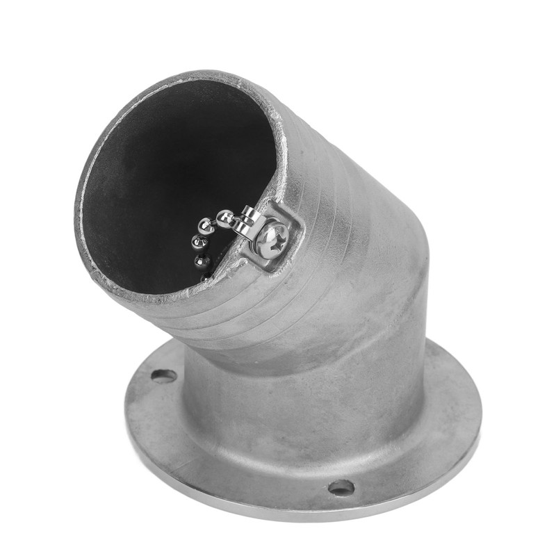 Angled Boat Deck Fill Cap 316 Stainless Steel Marine Deck