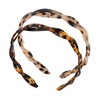 Tortoise Shell Twisted Headbands Hair Head Band for Women 2