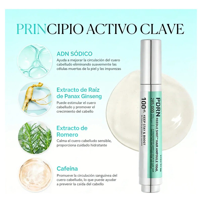 Ampolla Para El Cuidado Del Tratamiento Crecimiento Cabello