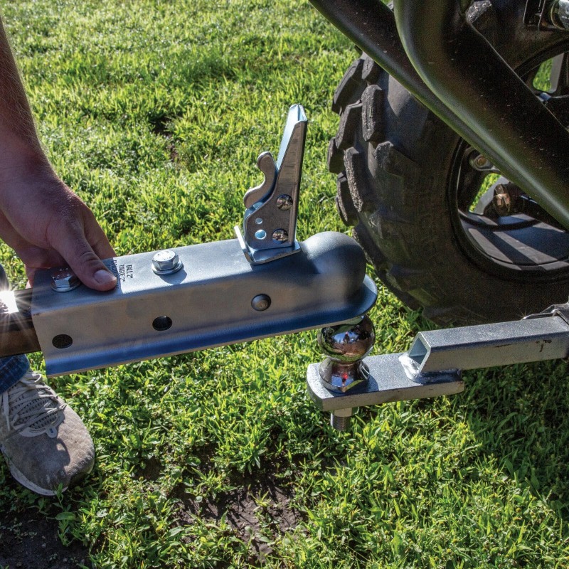 YUTRAX 2” Ball Hitch, ATV Trailer Accessory, Designed Exclusively for