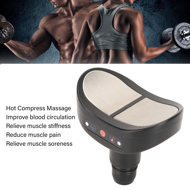 18mm Muscle Massage Replacement Head 6 Levels Microcurrent 3 Gear